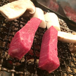 おにく 花柳 - 自分で焼きます