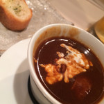 おにく 花柳 - 和牛のタンシチュー・カルピスバターの炭火焼きトースト