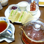 Cafe Leaf - サンドウィッチモーニング