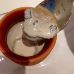 リストランテ サクラ - エスプレッソのプディング・渋皮マロンクリーム