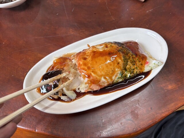 どんどん焼き 丸和 - 羽前長崎（郷土料理）の写真