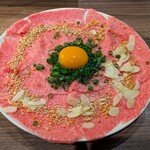 焼肉 牛力 - 生ロースユッケ