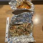 코우라이 - 【テイクアウト】餃子二人前、エビチリ 一人前