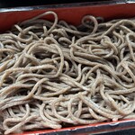 手打蕎麦いちむら - ←蕎麦のアップ