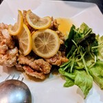 華空間 - 揚げ鶏レモンソース