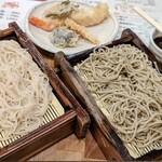 やまや - さらしな、韃靼、えび天皿