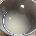 手打蕎麦いちむら - 蕎麦湯