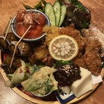 めしや 浮世ばなれ - 八寸前菜おまかせ盛り合わせ