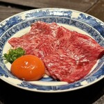 和牛料理 一石三鳥 - サーロインユッケ