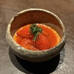 和牛料理 一石三鳥 - お口直し トマトキムチ