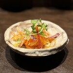 和牛料理 一石三鳥 - にんじんサラダ