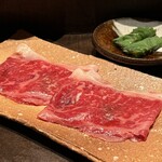 和牛料理 一石三鳥 - 鹿児島県産黒毛和牛サーロインの包み焼き