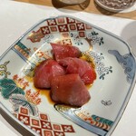 和 のぎ - 本鮪 カラシ醤油