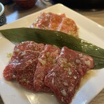 焼肉すだく家族亭 - 特選A5近江牛赤身ロース/厳選近江牛上カルビ