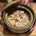 和 のぎ - 松茸 栗 土鍋ご飯