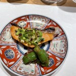 和 のぎ - 銀さけ　雄宝葱焼き