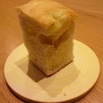 薬院 なかがわ - もっちりして美味しいフォカッチャでした