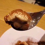 薬院 なかがわ - クリーミーで濃厚なティラミスとホックリした栗が絶妙のコラボでした