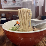 元祖博多だるま - 極細麺。