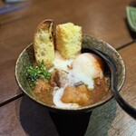 個室居酒屋 だるま - ■大山鶏肉じゃが  ¥968