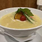 銀座 篝 - 鶏白湯Soba（並盛）