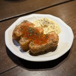 個室居酒屋 だるま - ■サーモンのレアカツ ¥1.320