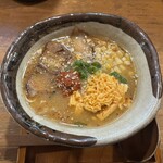 ３７３８ - 料理写真:辛みそにんにくらーめん（チェダーチーズTP）٩(๑^o^๑)۶