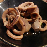 びっくりうどん - イカと里芋の煮物(2014/10)