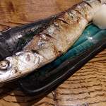 びっくりうどん - 秋刀魚塩焼き(2014/10)