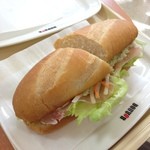 ドトールコーヒーショップ - 料理写真:生ハムとアボカドサンド