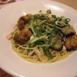 ジョナサン - 14-11-5　広島産牡蠣と九条ネギの和風スパゲティ~海老と小柱入り~