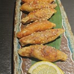 風来坊 - 鳥皮餃子