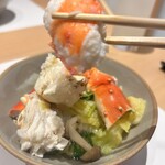 札幌 個室蟹料理 かに辻 - タラバ蟹鍋