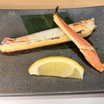 札幌 個室蟹料理 かに辻 - 焼きズワイカニ