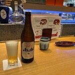 和食波奈 - ■中瓶（スーパードライ）￥770