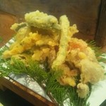 仙人小屋 - 色々天ぷら