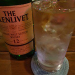 ステーキ＆バー レッド リバー - グレンリベットのフロート