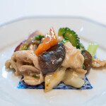 文菜華 - 2025.10 柏の旬野菜と鶏肉の炒め物