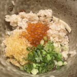 魚豪商 コダマ - 〆の炊き込みご飯！絶品！
