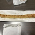 粉とクリーム - 長いウインナー棒