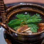 懐食みちば - 2025.10 松茸の土瓶蒸し