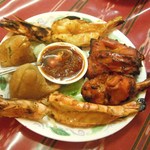 タンドリーチキン・タンドリーエビ