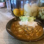 マッチポイント - ナス挽肉カレー