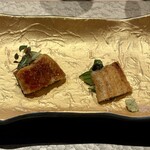 鮨 富かわ - 鰻　タレ焼き　白焼