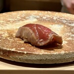 鮨 富かわ - 本鮪赤身の漬け