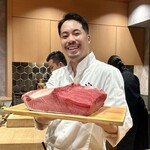 鮨 富かわ - 本鮪と大将