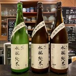 日名田 - 小松人 水酛飲み比べ