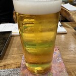 さか本 鮨 - 生ビール