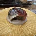 さか本 鮨 - 秋刀魚里芋マッシュポテト