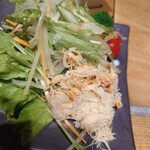海鮮処 北の味大助 - カニサラダ ちゃんとカニがのっています